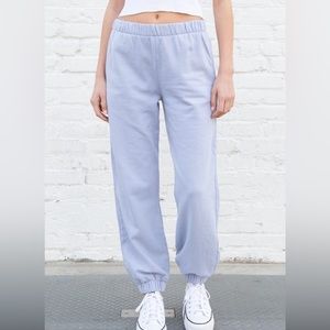 Light blue Brandy Melville sweatpants-
